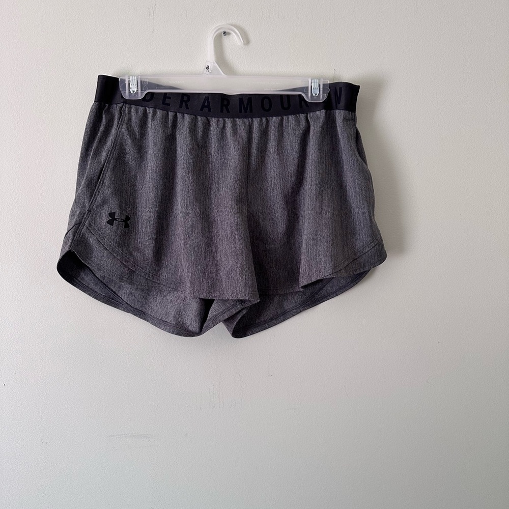 Gray Under Armour Athletic Shorts / Size Large